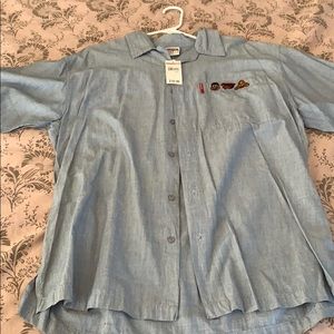 FUBU vintage button down shirt